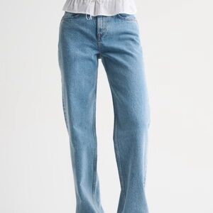Abercrombie 90s high rise relaxed jeans